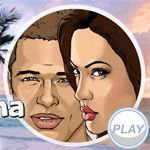 Angelina and Brad / Анджелина и Брэд (онлайн игра)