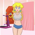 Super Princess Peach Bonus Game (Adult game)
