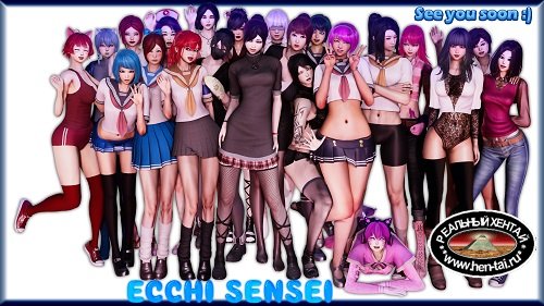 Ecchi Sensei [Day 20+21 Final + Fapoween Special] (2019/PC/ENG) Uncen