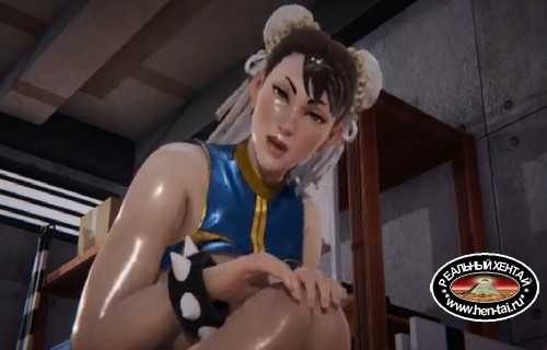 Street Fighter - Chun Lee gets cum