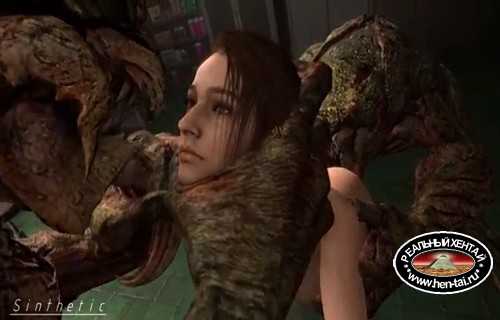 Jill Valentine fucked by monsters